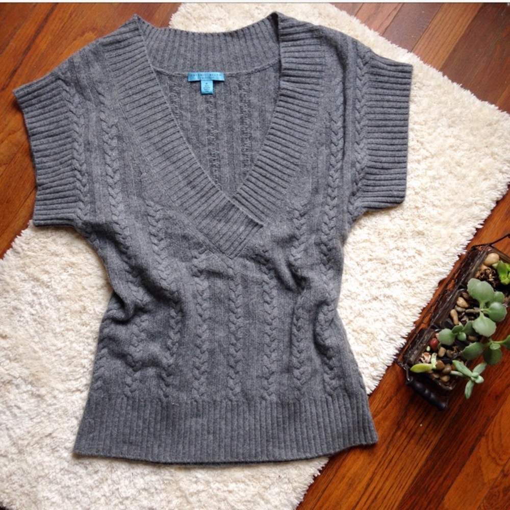 100 Cashmere Antonio Melani Sweater Knit Shirt